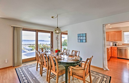 Birch Bay House | Ideal Birch Bay Waterfront Home with Ocean Views & Spa