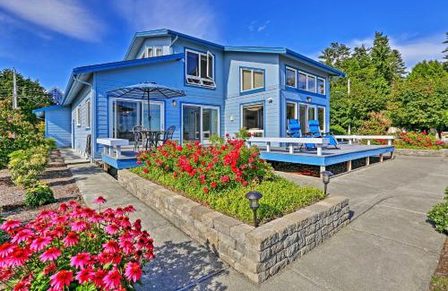 Birch Bay House | Scenic Birch Bay Waterfront Home - Steps from the Beach!