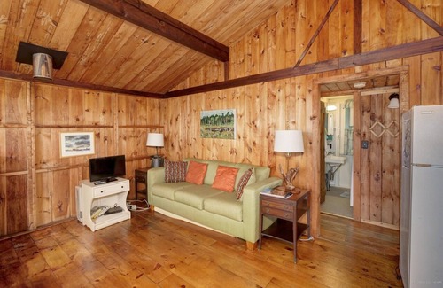 Salsbury Cove Ski Chalet | Cozy Birch Chalet at Shore Haven with Ocean & Lake Views