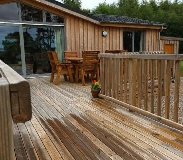 Perth House | Birch Lodge, Pitlandie - 4-Star Lodge with Sauna & Hot Tub