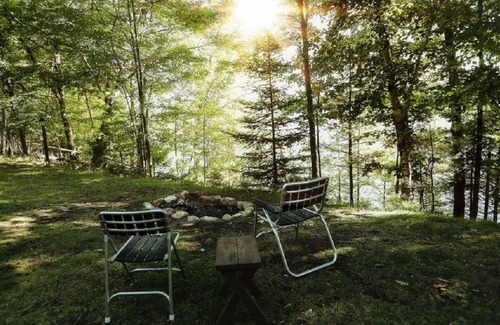 Rhinelander Cabin | Scenic Birchwood Retreat on Private Finely Lake Awaits You