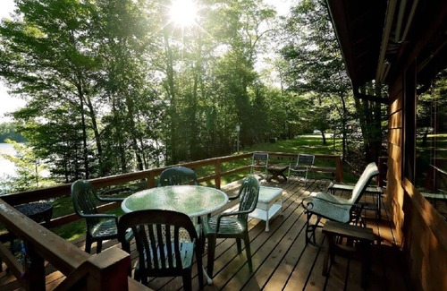 Rhinelander Cabin | Scenic Birchwood Retreat on Private Finely Lake Awaits You