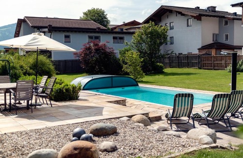 Altenmarkt im Pongau House | Inviting Birkenvilla with Ocean View & Pool for 9 Guests