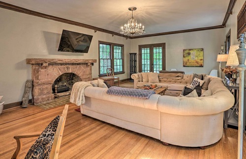 New Castle House | Birmingham Tudor-Style Chalet on Over 2 Acres!