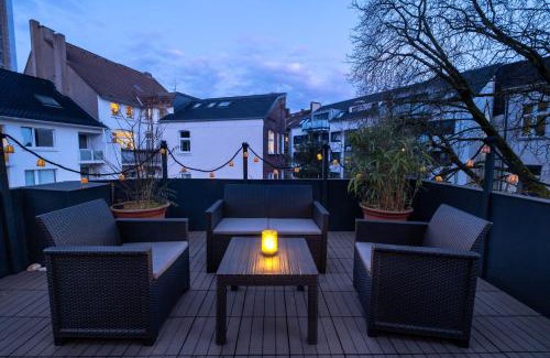 Suedviertel Apartment | Bismarck Home - Central and Relaxing with Rooftop Terrace in Essen