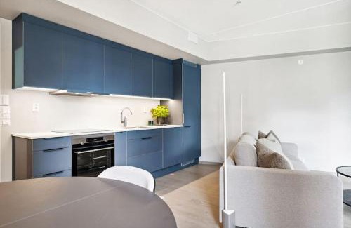 Gamle Oslo Apartment | Bjørvika City Center Oslo double bed and sofa bed