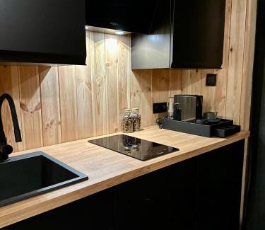 gmina Slemien Apartment | Black Deer - z Sauną na Tarasie, Jacuzzi i Widokiem na Góry - by Deer Hills Luxury Apartments