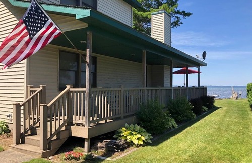 Onaway House | Waterfront Home on Black Lake with Private Sandy Beach