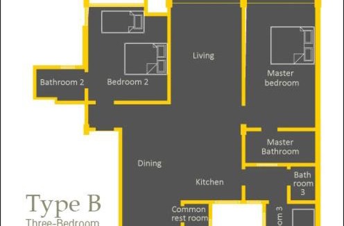 Bintulu Apartment | Comfortable Jinhold Apartment Hotel with Family-Friendly Amenities
