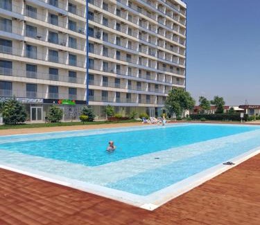 Neptun Apartment | Blaxy Resort STEFI: Family-Friendly Beachfront Retreat