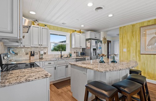 Cherry Grove Beach House | Oceanfront Bliss: Poolside Retreat in Cherry Grove