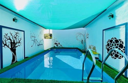 Pondicherry Beach House | Elegantly Designed Bleu & Blanc: Pool and Breakfast Awaits