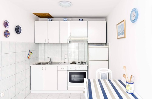 Kuciste Apartment | Oceanfront Blue Apartment in Perna with Amazing Views