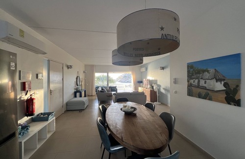 Sint Michiel Apartment | Oceanfront Escape: Blue Bay Emerald Apartment with Views