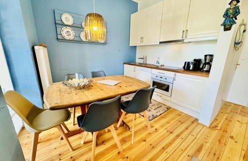 Warnemuende Apartment | Blue Berth: Steps from the River with Oceanfront Views