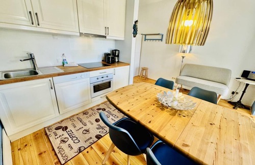Warnemuende Apartment | Blue Berth: Steps from the River with Oceanfront Views
