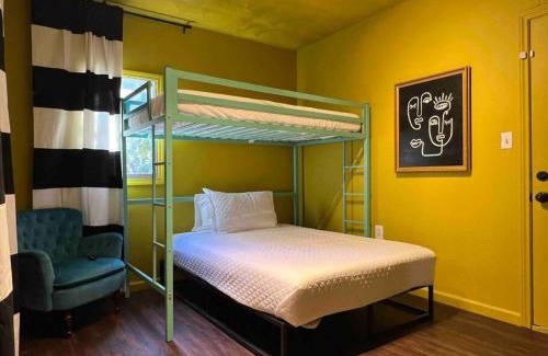 Central Oklahoma City House | Cozy Blue Bungalow: Pet-Friendly Retreat Near OU Med