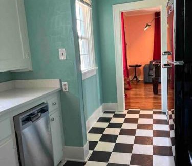 Central Oklahoma City House | Cozy Blue Bungalow: Pet-Friendly Retreat Near OU Med