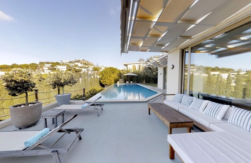 Saronikos Villa | Blue Coast Villa | Modern Getaway with Private Pool & Ocean View