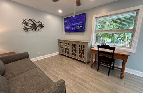 Bonita Shores Apartment | Experience Blue Crab Dock on Gulf Canal with Ocean Views