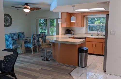 Palm Harbor House | Blue Dolphin Privacy Paradise: Beachfront Retreat with Pool