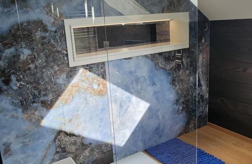 Augustow Apartment | Inviting Blue Door Apartment Loft - Rated 9.7/10, Family & Pet Friendly