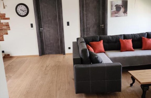 Augustow Apartment | Inviting Blue Door Apartment Loft - Rated 9.7/10, Family & Pet Friendly