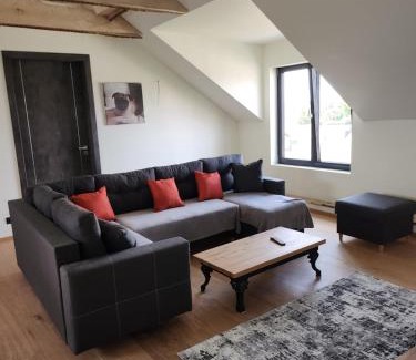 Augustow Apartment | Inviting Blue Door Apartment Loft - Rated 9.7/10, Family & Pet Friendly