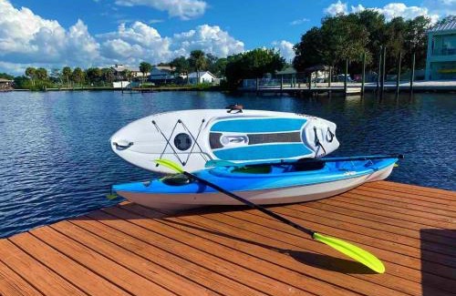 Ruskin House | Experience Blue Heron House: 4 BR Waterfront Retreat with Pool