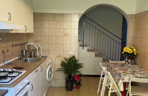 Porto Cesareo Villa | Beachside Retreat: Blue House Near Porto Cesareo, Rated 9.4