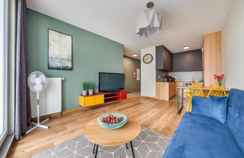 Przymorze Apartment | Seaside Retreat at Blue Moon - Spectrum Hotel Awaits