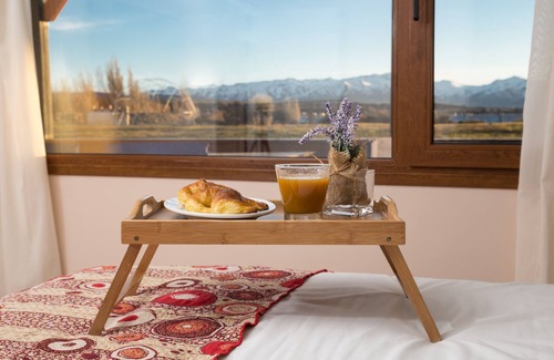 Dina Huapi Hotel | Relax at BLUE PARTS with Scenic Nahuel PB Lake Views