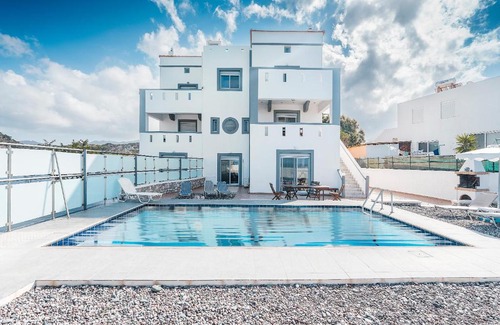 South Rhodes Apartment | Experience Relaxation at Blue Pearl Apolakkia 1 with Ocean Views