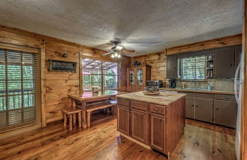 Blue Ridge Cabin | Budget-Friendly Rustic Cabin Getaway with Spa & Pool