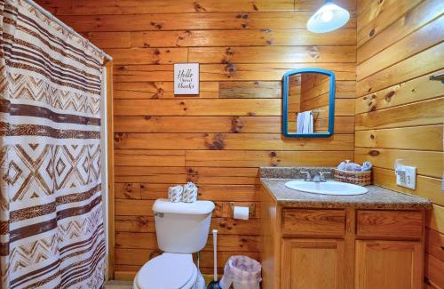 Logan House | Cozy Blue Rose Cabins with Hot Tub & Pet-Friendly Comfort