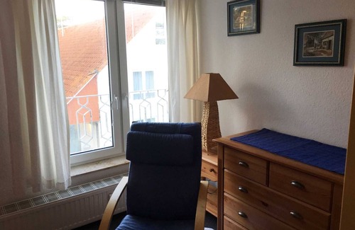 Lubmin Apartment | Oceanfront Blue Shell House A Apartment - Rated 8/10