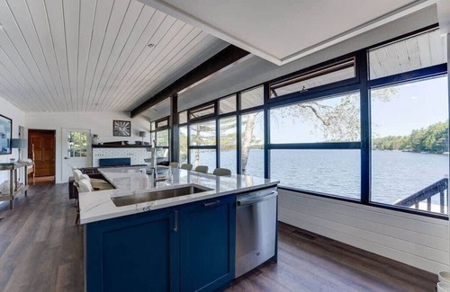 Torrance House | Tranquil Blue Skies with Breathtaking Lake Views