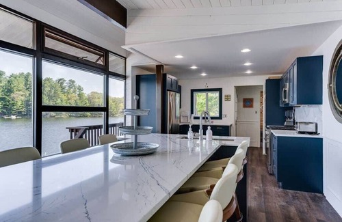 Torrance House | Tranquil Blue Skies with Breathtaking Lake Views