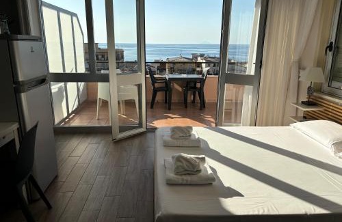 Capo d'Orlando Apartment | Cozy Blue Sky Apartments with Ocean View & Family-Friendly Amenities