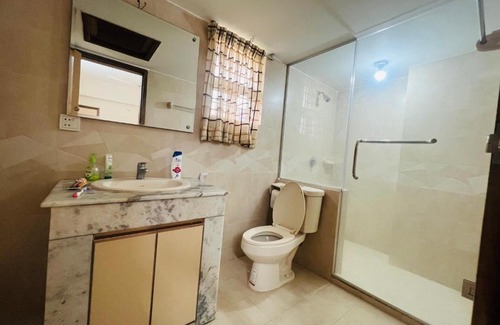 Basundhara Residential Area Apartment | Cozy Blue Star Sun Serviced Apartment with Pet-Friendly Perks