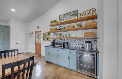 Burnet House | Discover Blue Truck Ranch: 3 Cozy Cottages with Fire Pit