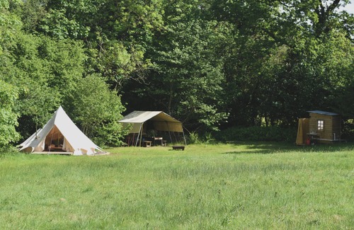 Cullompton RV Rental | Enchanting Camping Retreat in 13 Acres of Meadow