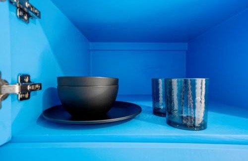 Greater East End Apartment | Experience Comfort at Blueberry Container @ EADO Juice Box