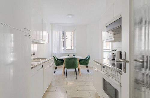 Sihlfeld Apartment | Blueground | Sihlfeld, AC & elevator, nr landmarks