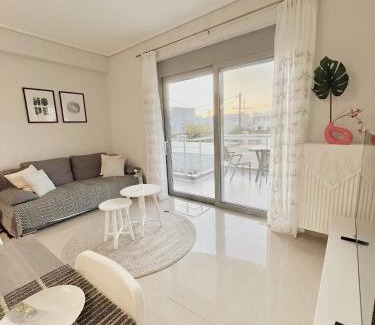 Loutraki Apartment | Discover BlueLine Apartment 4: Pet-Friendly & Family Ready