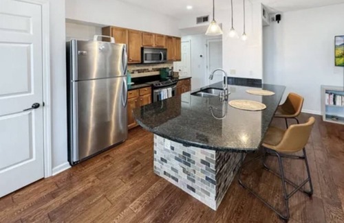 South Main Historic District Apartment | Experience Comfort at BLUES LANDING by the Mississippi!