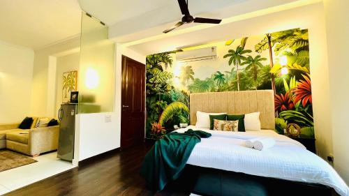Green Park Apartment | Inviting BluO Classic Studio - Family-Friendly in Hauz Khas