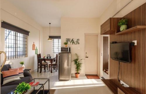 HSR Layout Apartment | Pet-Friendly BluO Park View 1BHK with Terrace Garden