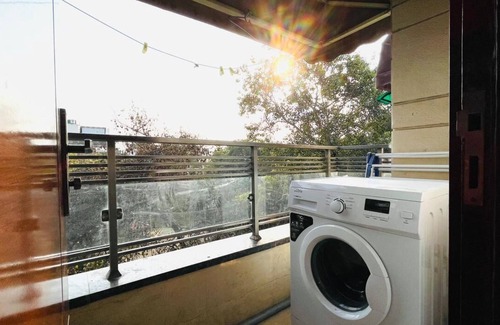 Sainik Farm Apartment | Modern 2BHK at BluO, Perfect for Families & Pets