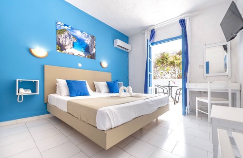 Karpathos Hotel | Ocean View Bliss at Bluu Bahari with Pool & Restaurant